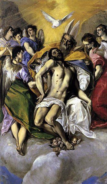 El Greco The Holy Trinity china oil painting image